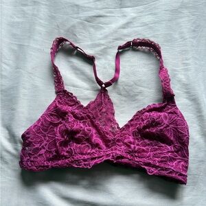 Magenta Lace Bralette